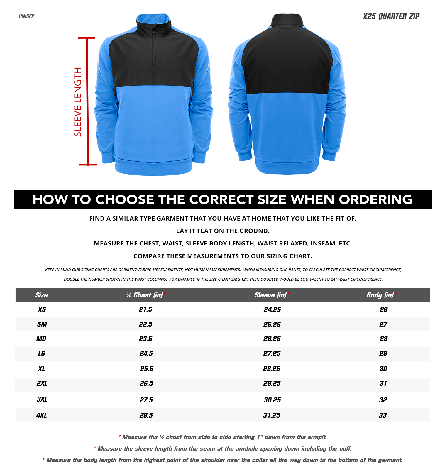 X25 QUARTER ZIP JACKET | X-GRAIN